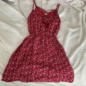 Floral mini dress